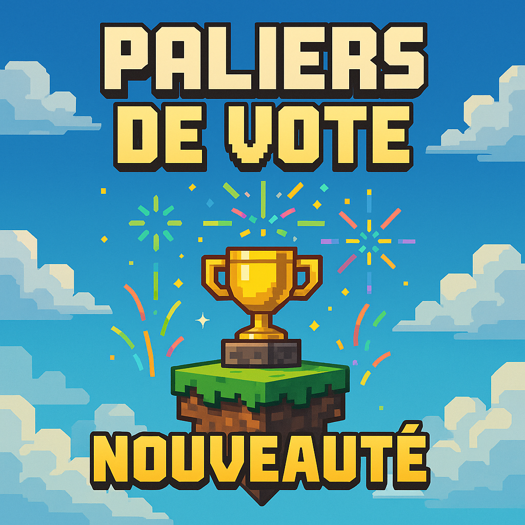 Nouveaux paliers de vote !